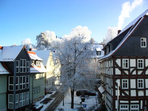 Blick in das Zentrum von Homberg (Ohm)