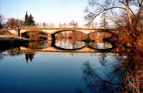 Historische Br�cke in Homberg (Ohm)