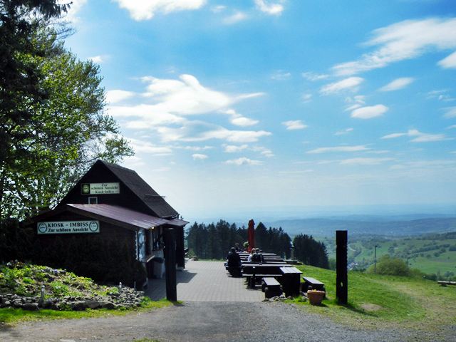 Sch�ne Aussicht auf dem Hoherodskopf im Vogelsberg